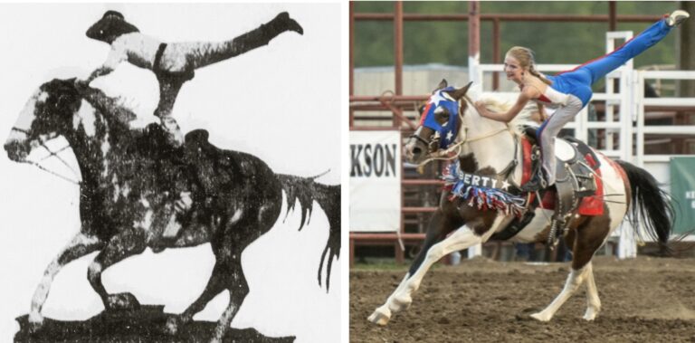 Cousin Malee Harding in 1932 at age 12 and Liberty at the same age in 2023.