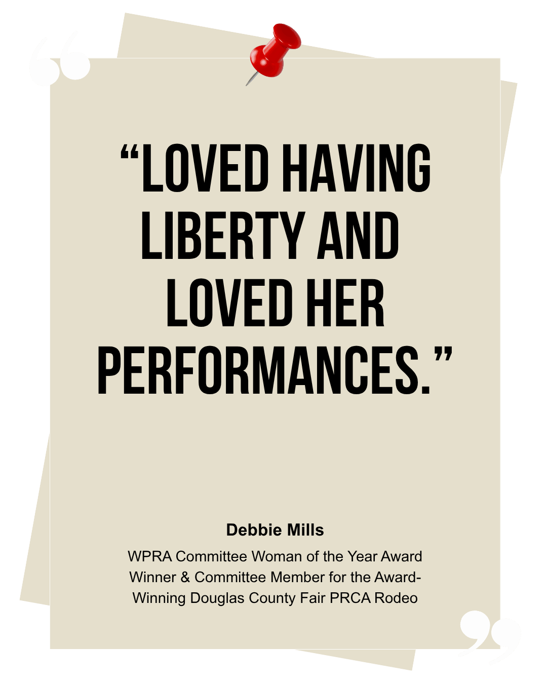 Liberty Horsemanship Testimonial3